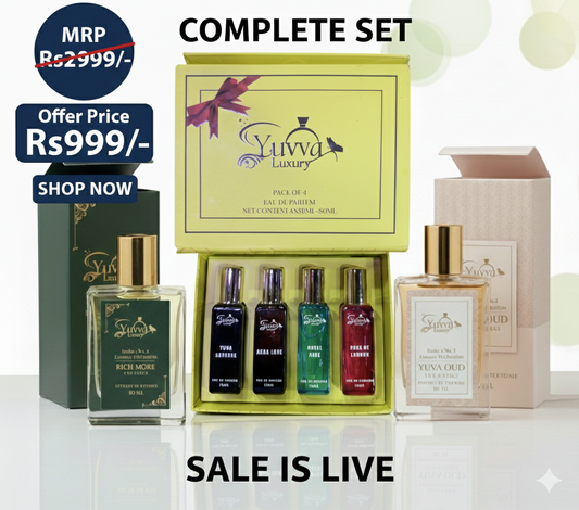 Yuvva Luxury Long Lasting Unisex Perfume Gift Set