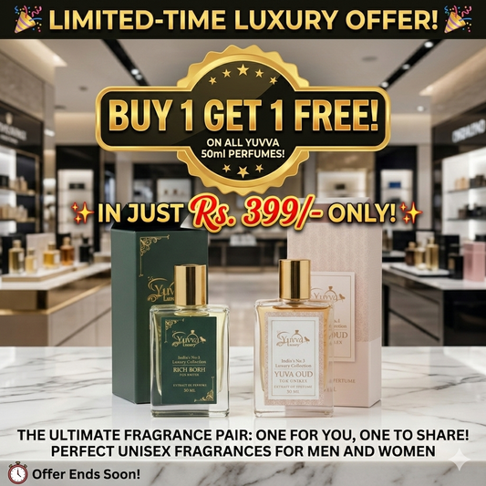 YUVVA LUXURY OUD, RICH BORN Long Lasting Perfume | Perfume for UNISEX | EDP 50ML | Pack Of 2