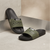 Mercedes-AMG Petronas F1 Team Motorsport Men's Comfort Slides / Slippers (Olive Green & Black)