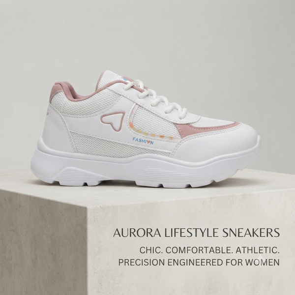 Women’s Lightweight Athletic Shoes – Breathable Memory Foam Footwear