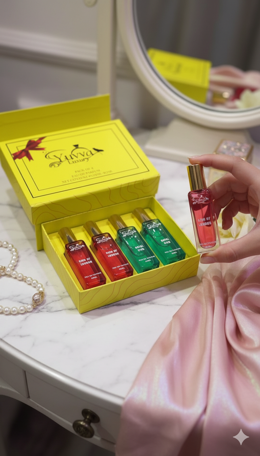 Yuvva Luxury 4-in-1 Premium Perfume Combo Set for Men ( KING OF LONDON ) ( ROYAL KING )