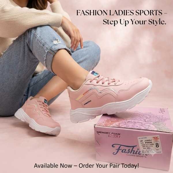 Premium Pink Sports Sneakers for a Modern Look