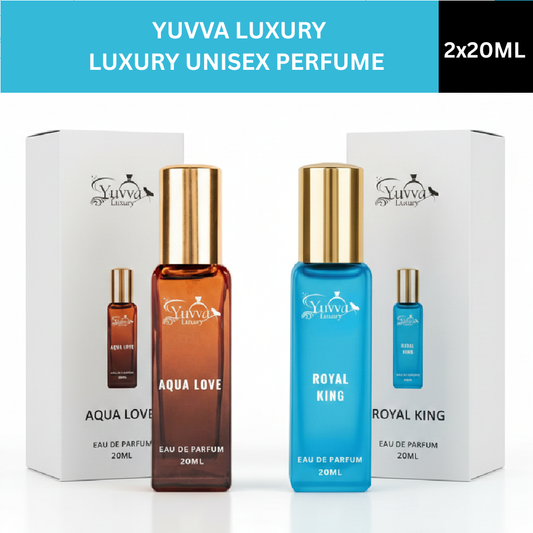 Yuvva Luxury Long Lasting 1 For MEN, 1 For WOMEN Perfume Gift Set of 2